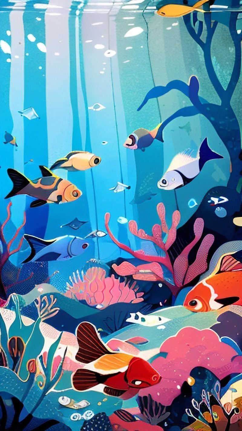 最漂亮的魚手機壁紙