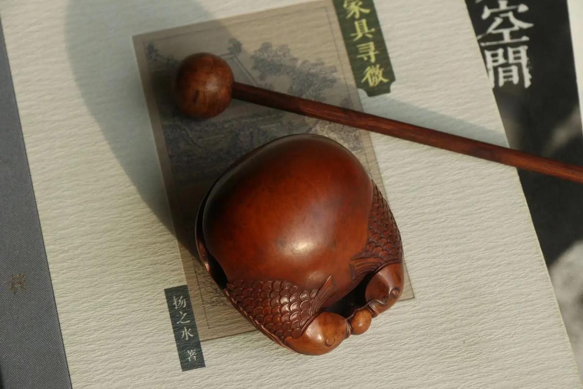 各種形態木雕魚圖片