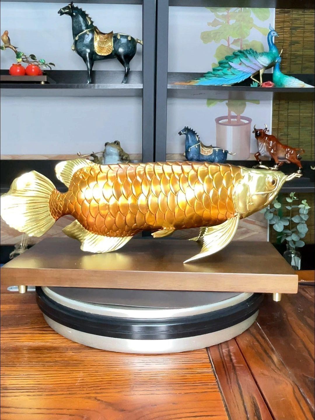 金龍魚工藝品的市場趨勢