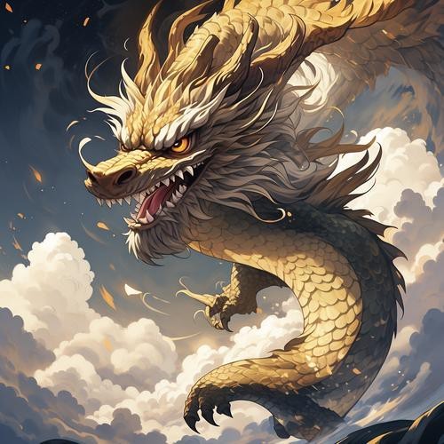 能推薦一些招財金龍霸氣圖片嗎？ 能推薦一些招財金龍霸氣圖片嗎？ 龍魚論壇 第27張