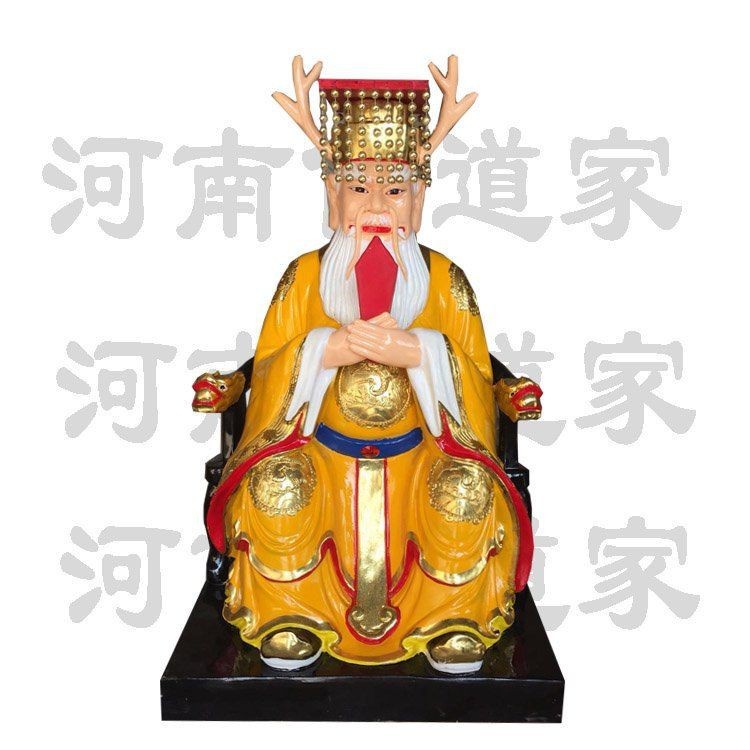 紅龍王爺?shù)钠邆€神像