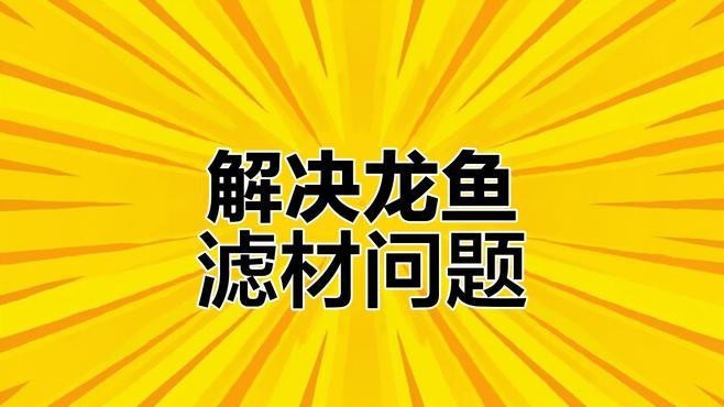 如何保持龍魚水質清潔？
