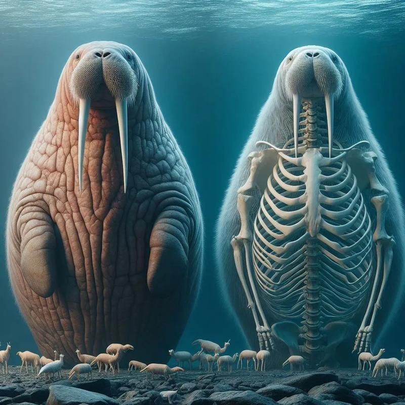 海象可愛圖片