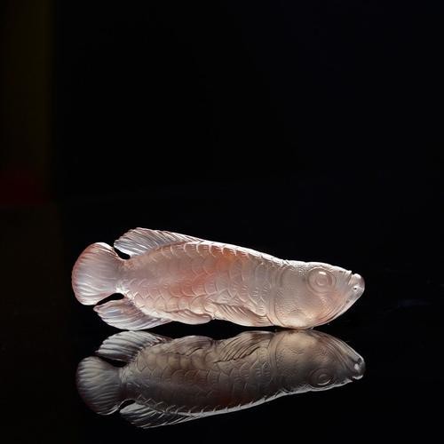 金龍魚玉雕圖片