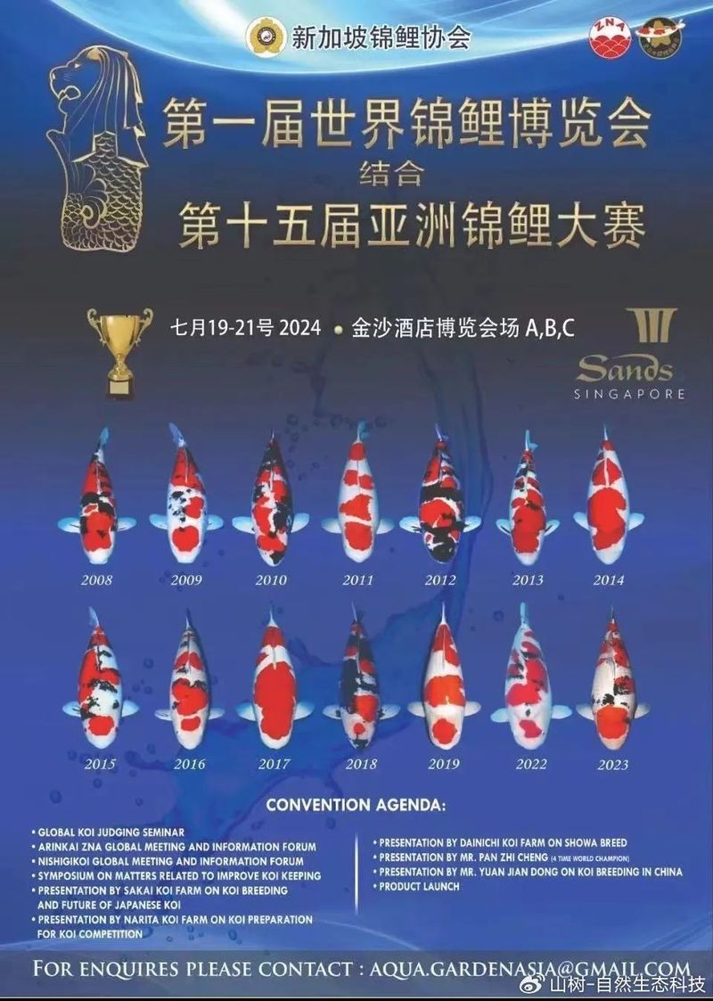 世界錦鯉大賽有哪些歷史冠軍？