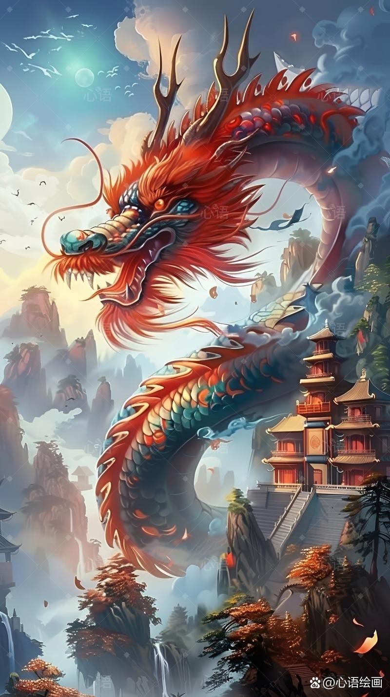 推薦一些高清的雙龍壁紙