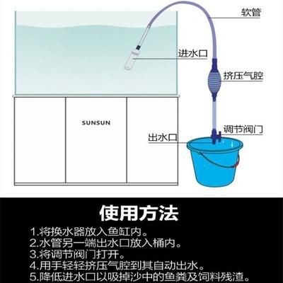 魚缸換水泵使用方法視頻：魚缸換水泵使用方法 魚缸換水泵使用方法視頻：魚缸換水泵使用方法 魚缸百科 第3張