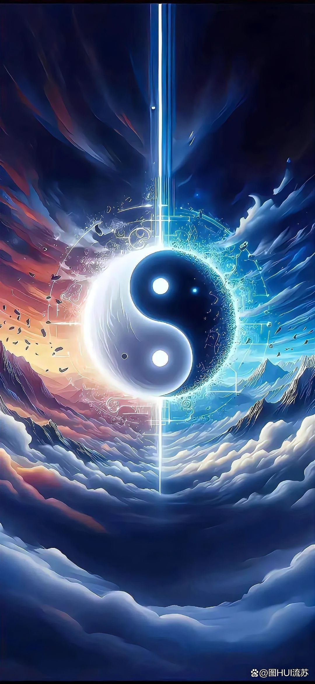 道字雙龍圖壁紙有哪些風格
