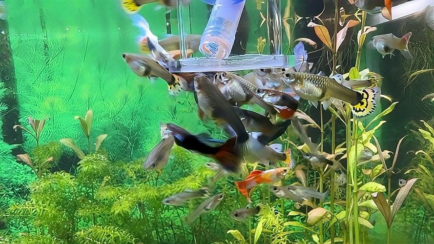 如何判斷孔雀魚是否健康？ 如何判斷孔雀魚是否健康？ 2025長城杯龍魚大賽 第7張
