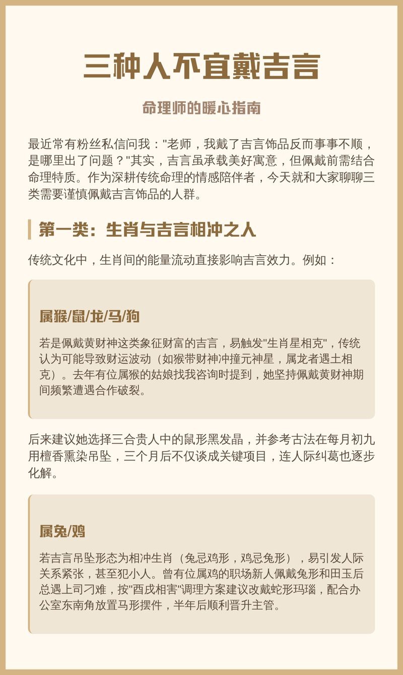 三種人不能戴紅財神