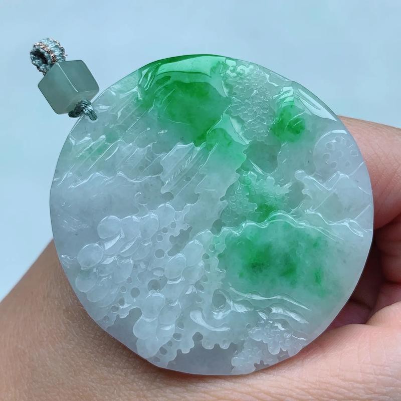 翡翠吊墜100種圖片