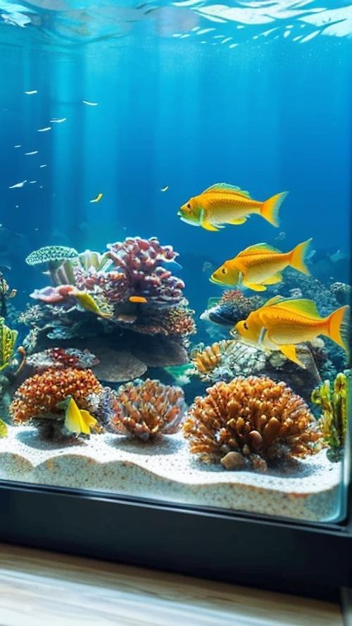魚缸高清3d壁紙原圖