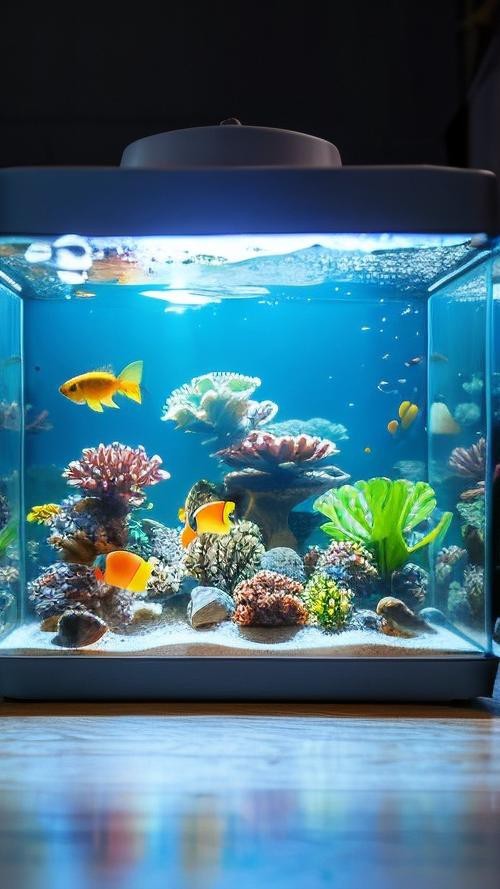 魚缸高清3d壁紙原圖