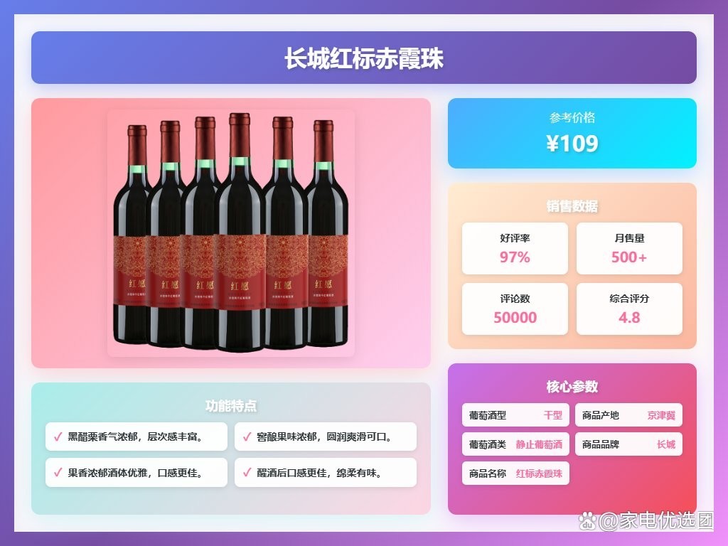 長城紅龍喜有哪些系列？