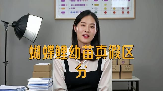 蝴蝶鯉怎么看真假