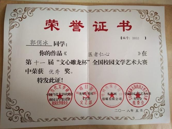 龍杯比賽的獲獎證書樣本 2025長城杯龍魚大賽 第12張 龍杯比賽的獲獎證書樣本 龍杯比賽的獲獎證書樣本 2025長城杯龍魚大賽 第12張
