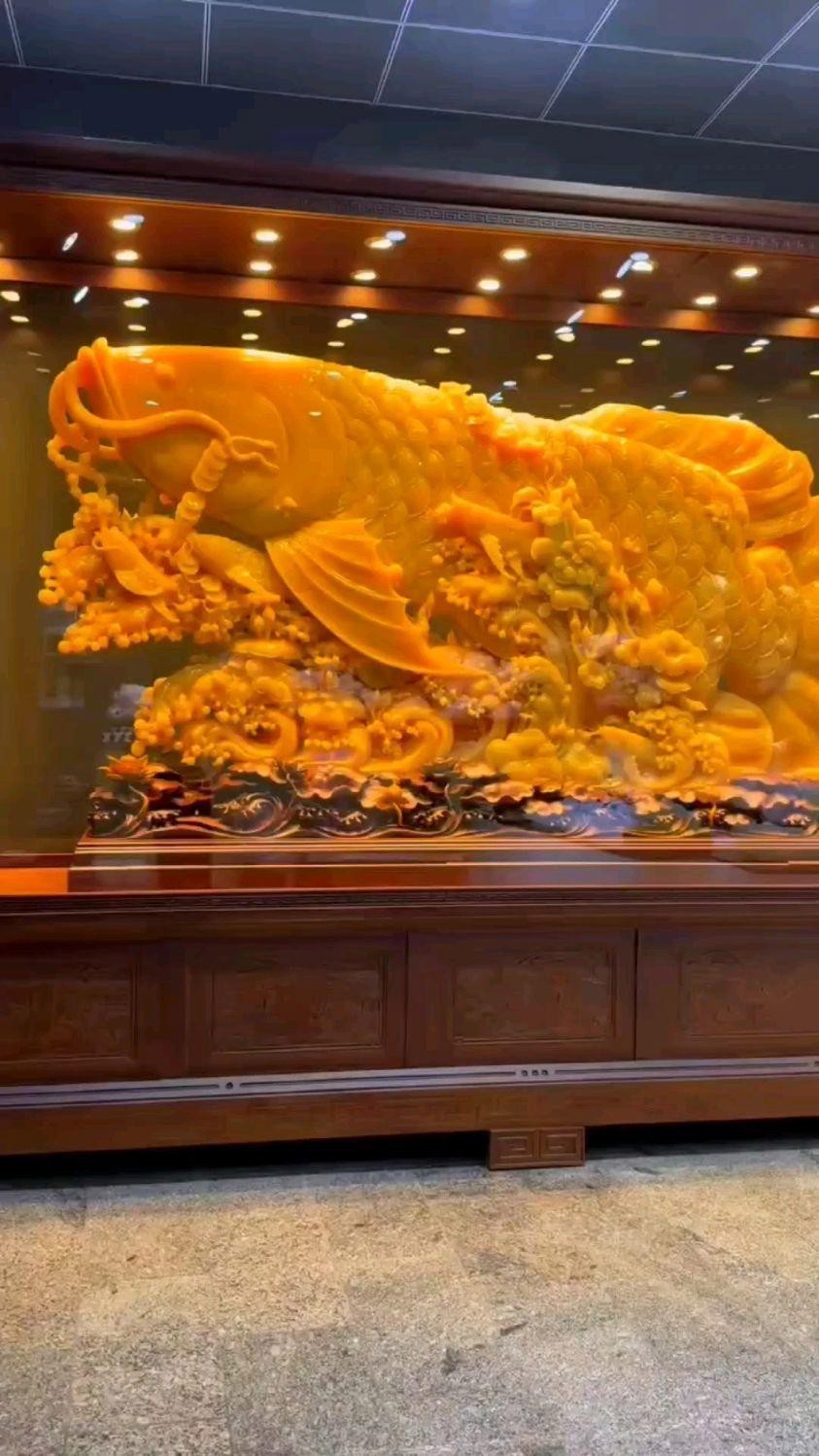 龍頭魚身擺件有哪些材質選擇
