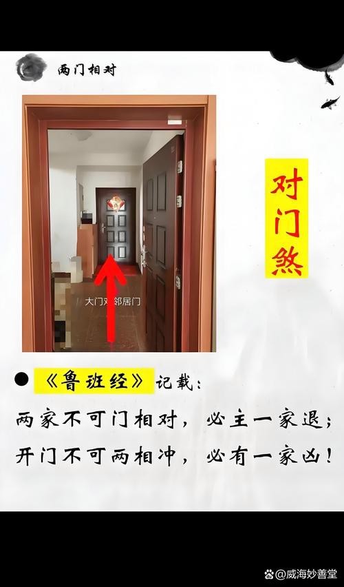 入戶門魚嘴朝向正確圖