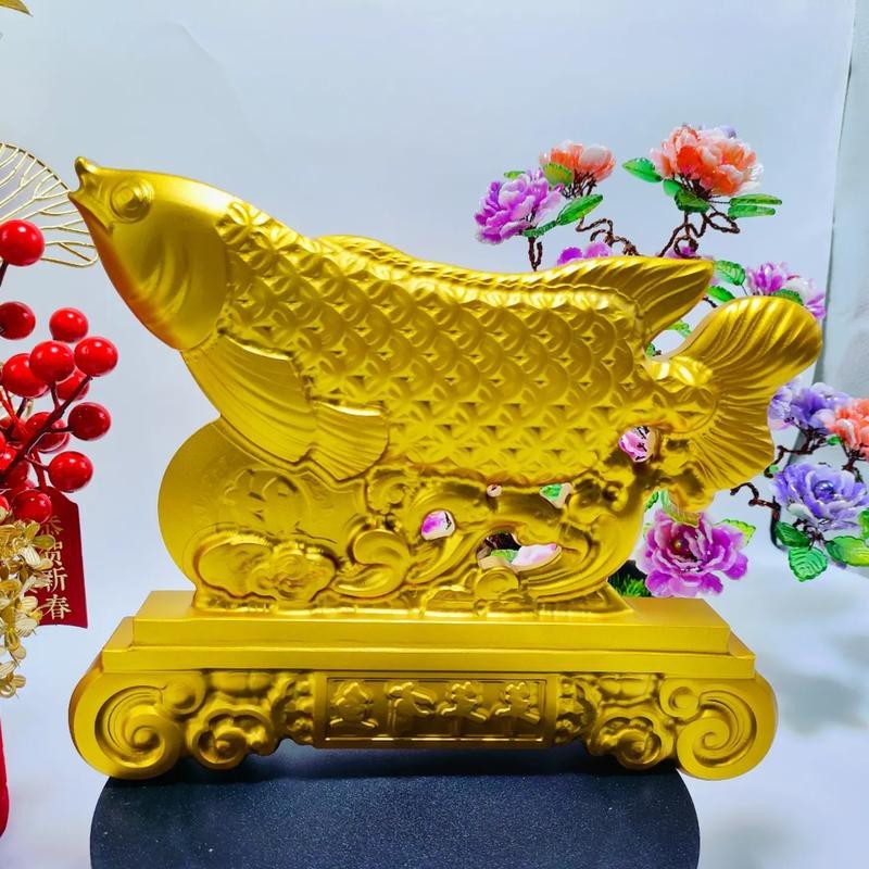 金龍魚(yú)工藝品圖片