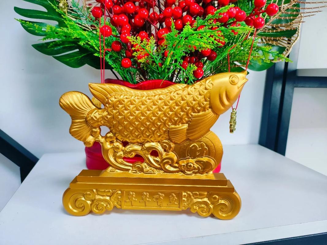 金龍魚(yú)工藝品圖片
