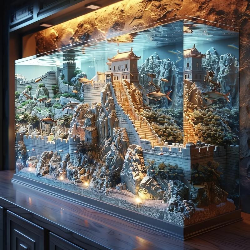 有哪些品牌的水族箱適合長(zhǎng)城造景？