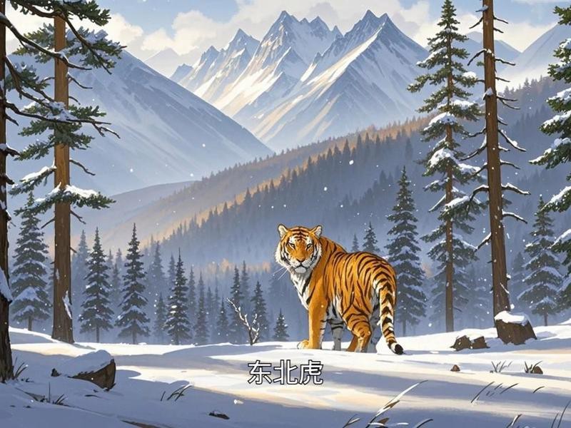 東北虎的外形特征