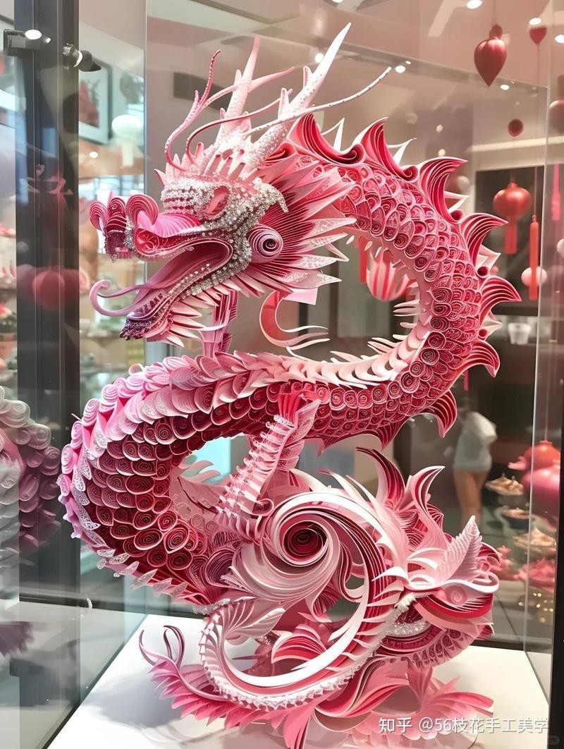 關于龍的手工作品擺件