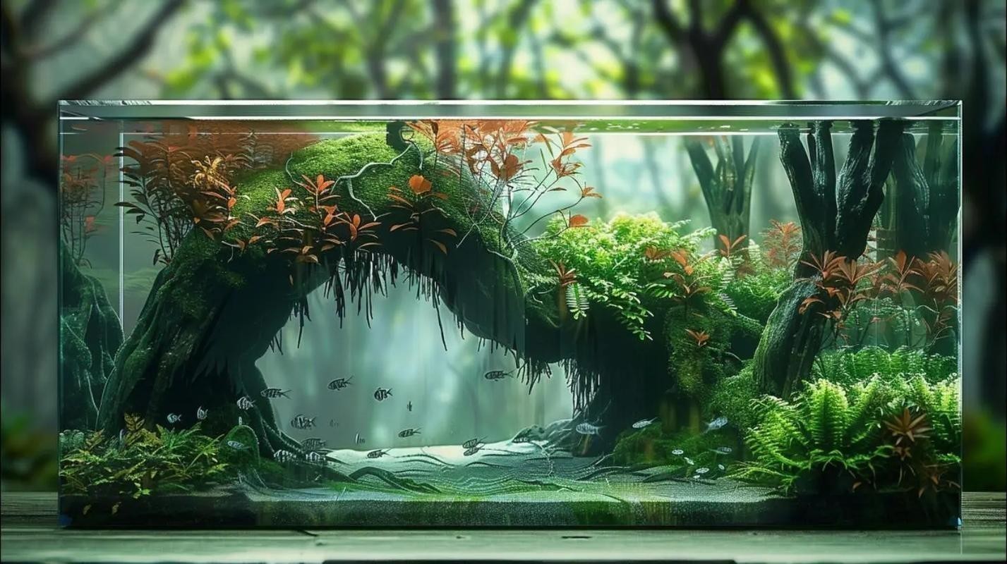 能提供更多60草缸造景圖嗎？