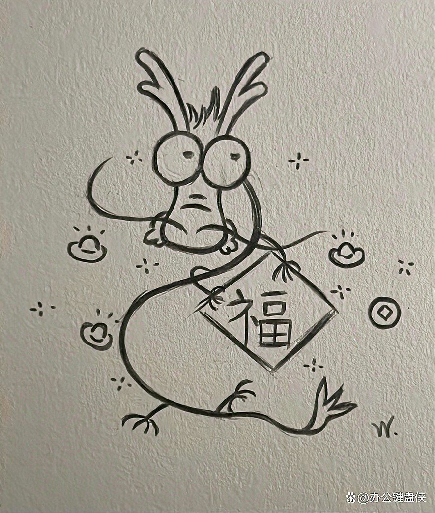 寓意好的四個字龍