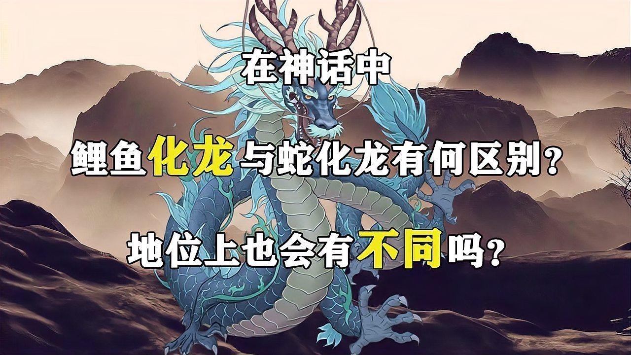 魚化龍與蛇化龍有何區別？