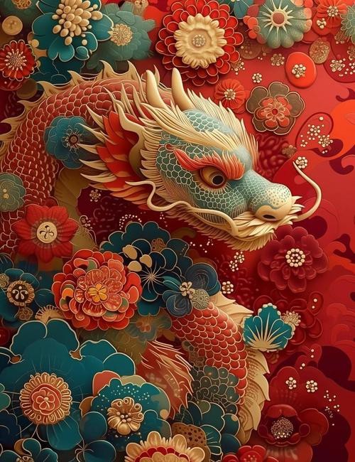 有沒(méi)有吉祥龍高清壁紙？ 有沒(méi)有吉祥龍高清壁紙？ 龍魚(yú)論壇 第11張