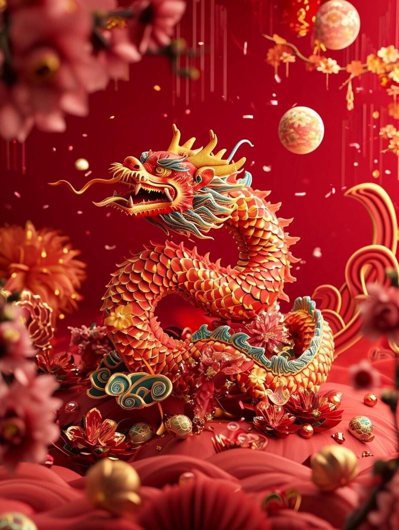 有沒(méi)有吉祥龍高清壁紙？ 有沒(méi)有吉祥龍高清壁紙？ 龍魚(yú)論壇 第24張