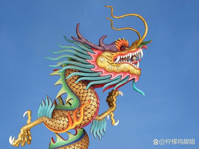 有哪些龍頭朝向的吉祥圖片？