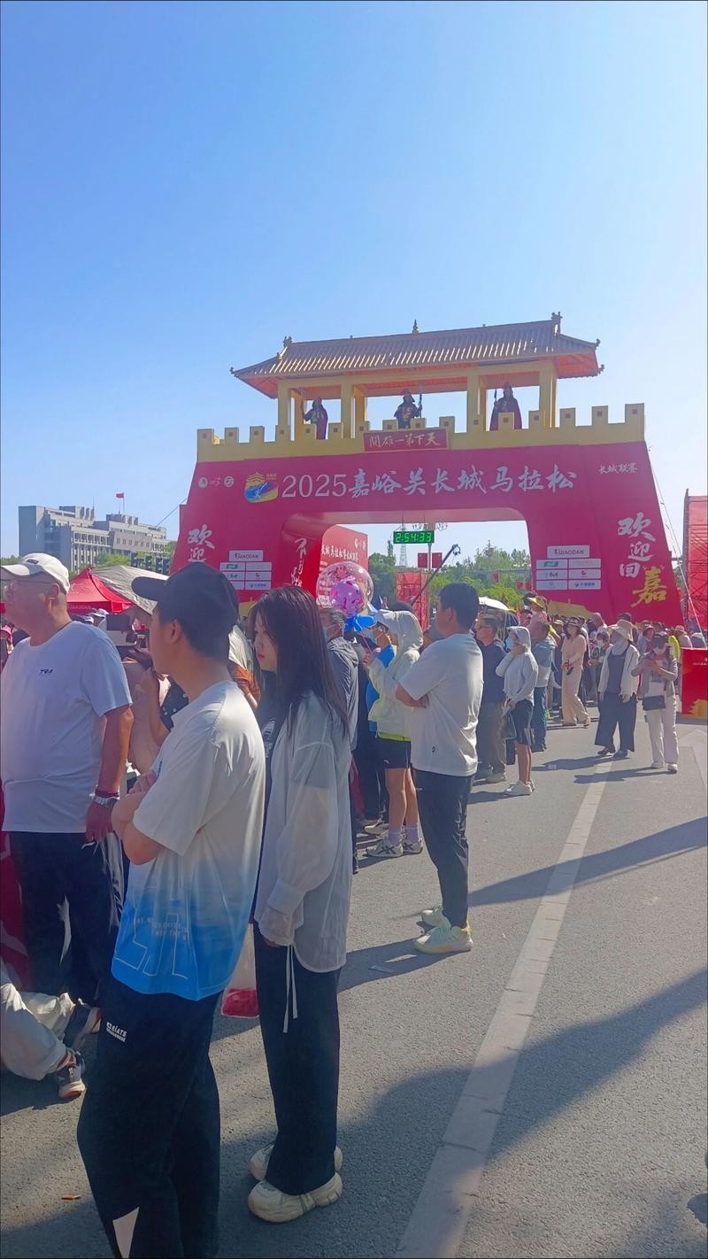 長城杯馬拉松的路線圖