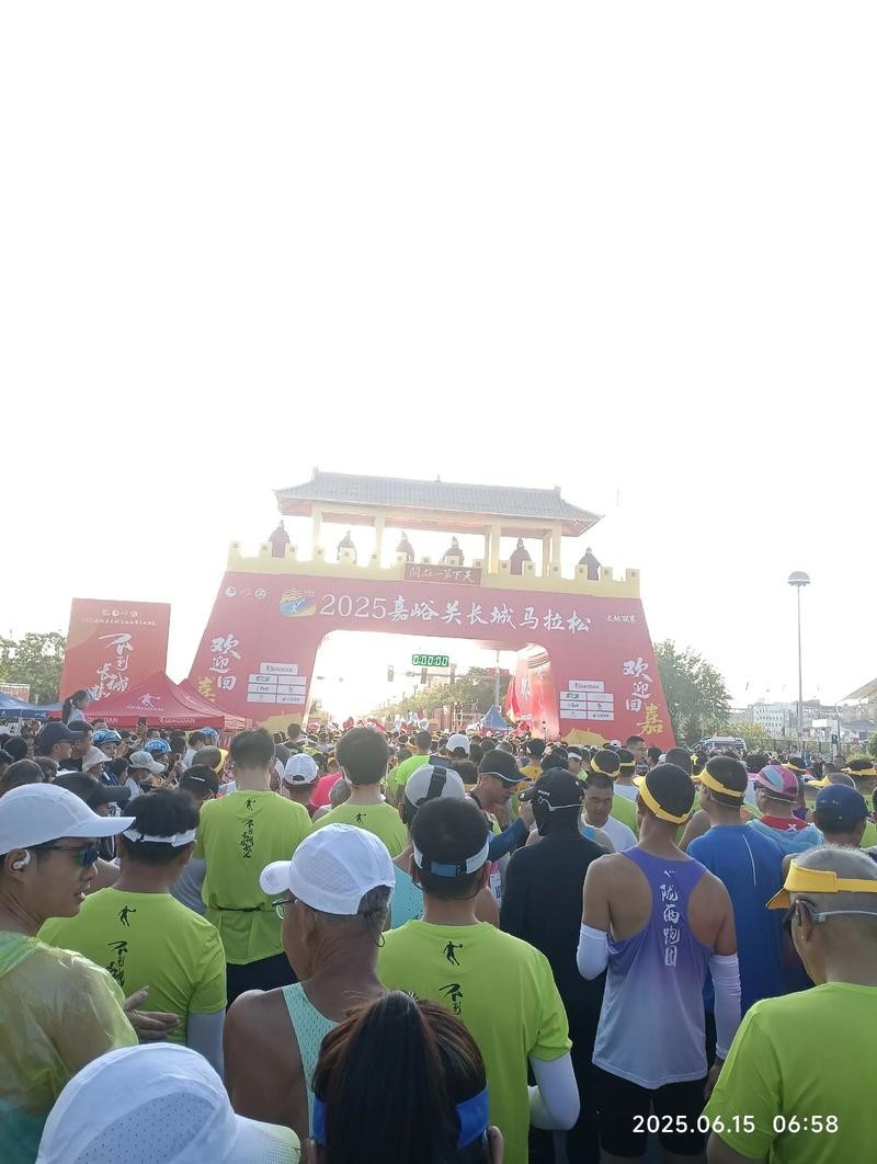 長城杯馬拉松的路線圖