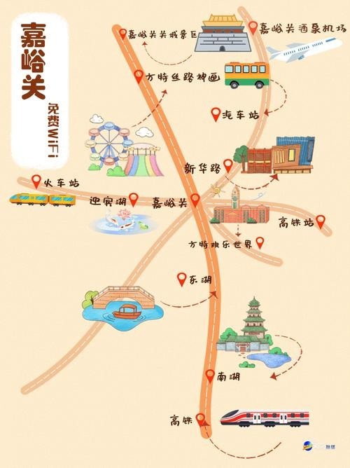 長城杯馬拉松的路線圖