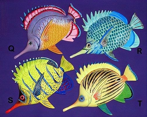 木雕魚圖案