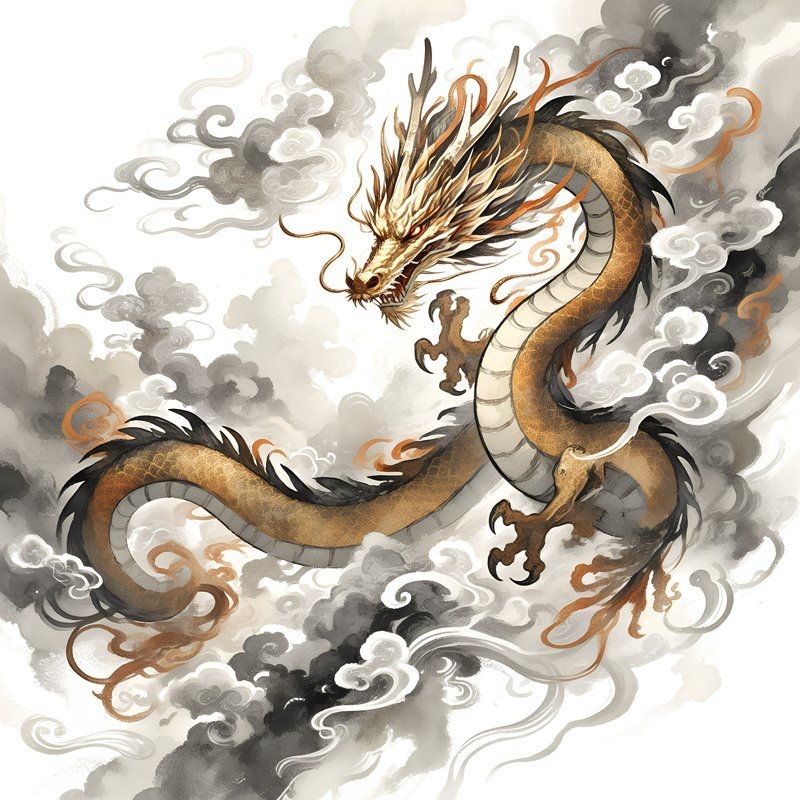 有沒有帶姓氏定制的金龍頭像？