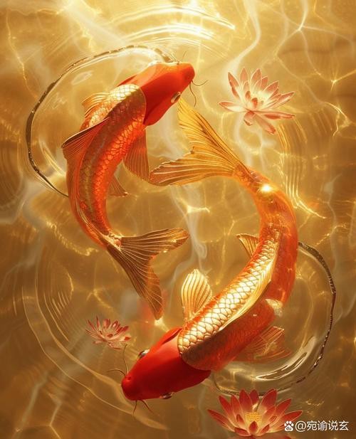 紅錦鯉魚(yú)圖片