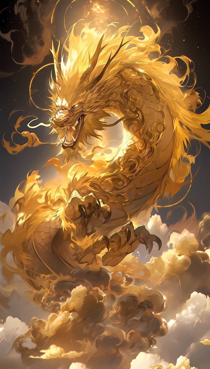 能提供更多黃金龍圖片嗎？