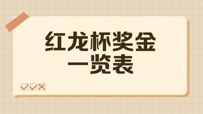 如何獲取紅龍杯的詳細(xì)排名？