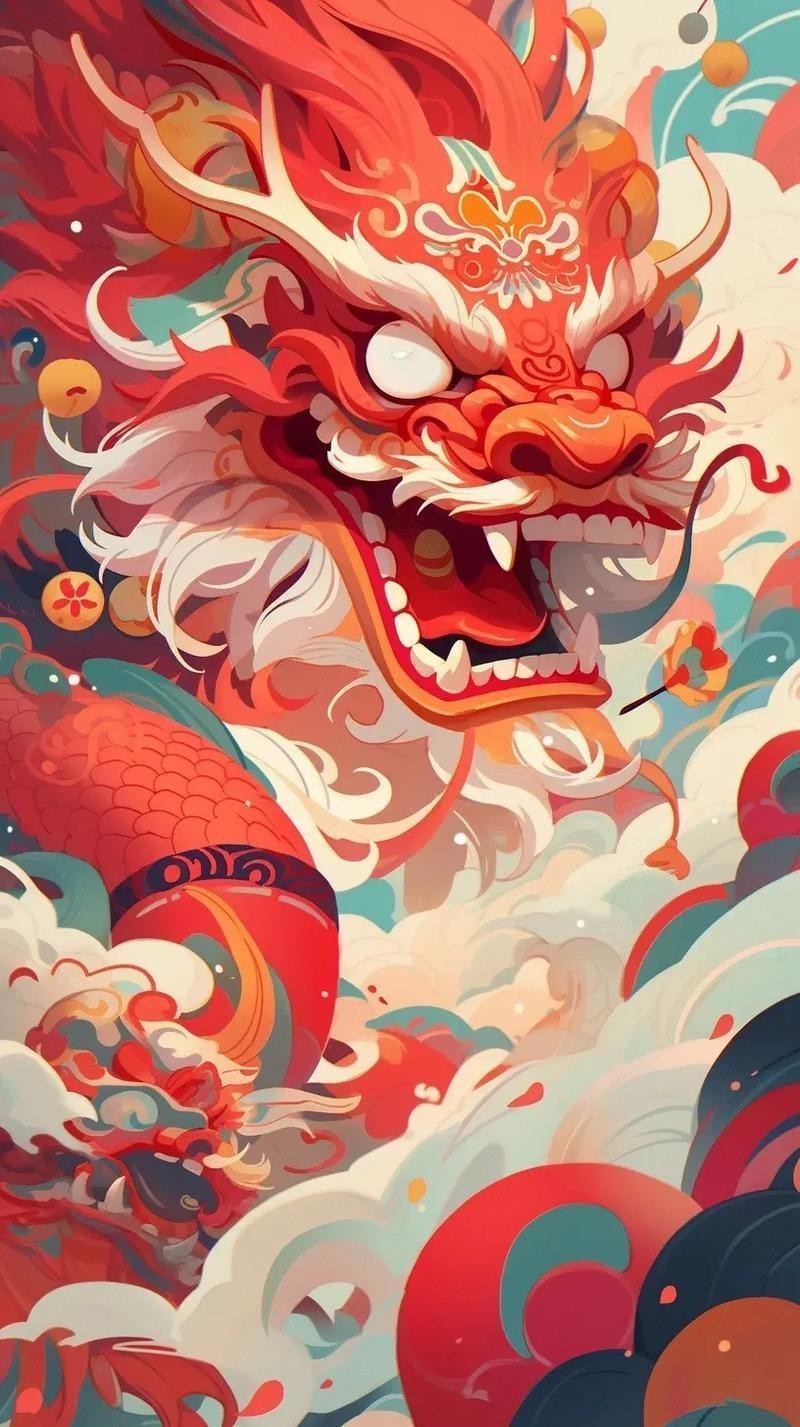 有沒有紅色龍的壁紙或手機(jī)殼？ 有沒有紅色龍的壁紙或手機(jī)殼？ 龍魚論壇 第6張