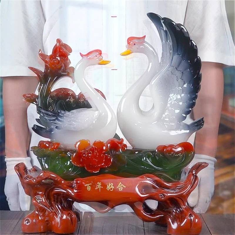 天鵝擺件的寓意是什么 天鵝擺件的寓意是什么 龍魚論壇 第13張