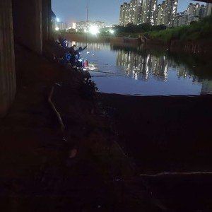 附近魚塘位置100米
