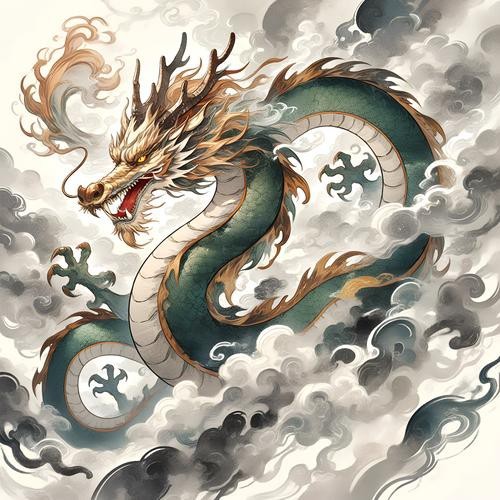 有沒有更多風格的招財龍圖片？ 有沒有更多風格的招財龍圖片？ 龍魚論壇 第3張