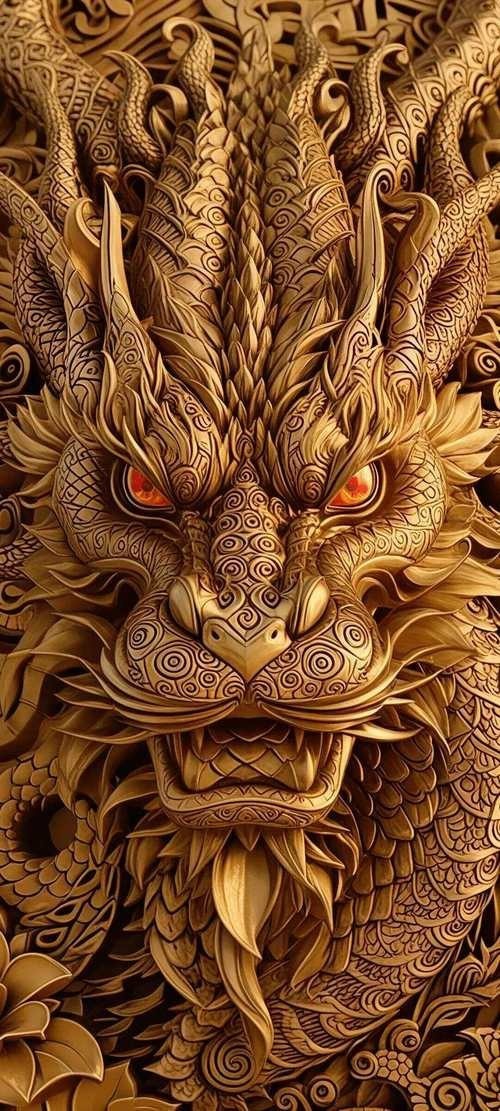 有沒有更多風格的招財龍圖片？ 有沒有更多風格的招財龍圖片？ 龍魚論壇 第10張