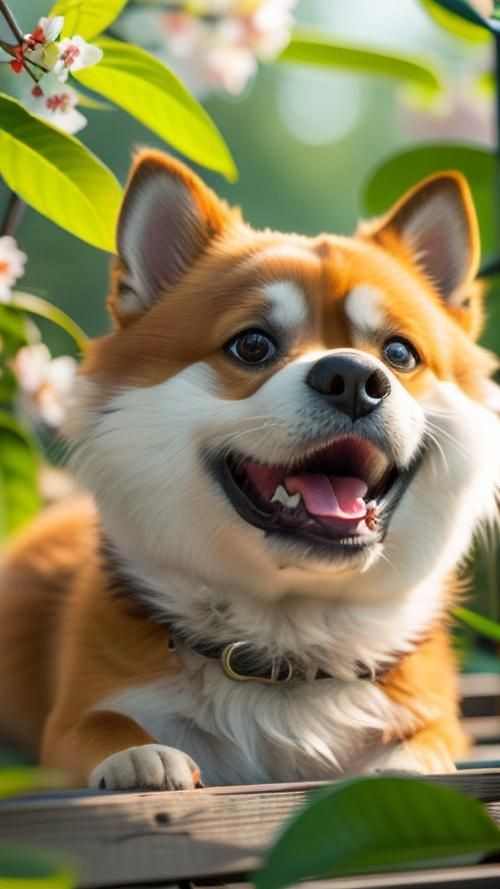 狗頭背景圖片