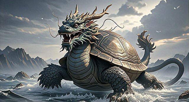 龍頭龜身的神獸叫什么 龍頭龜身的神獸叫什么 龍魚(yú)論壇 第6張