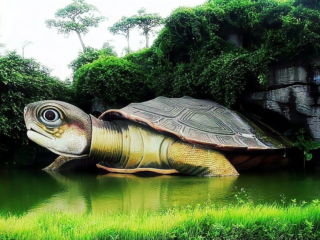 龍頭龜身的神獸叫什么 龍頭龜身的神獸叫什么 龍魚(yú)論壇 第5張