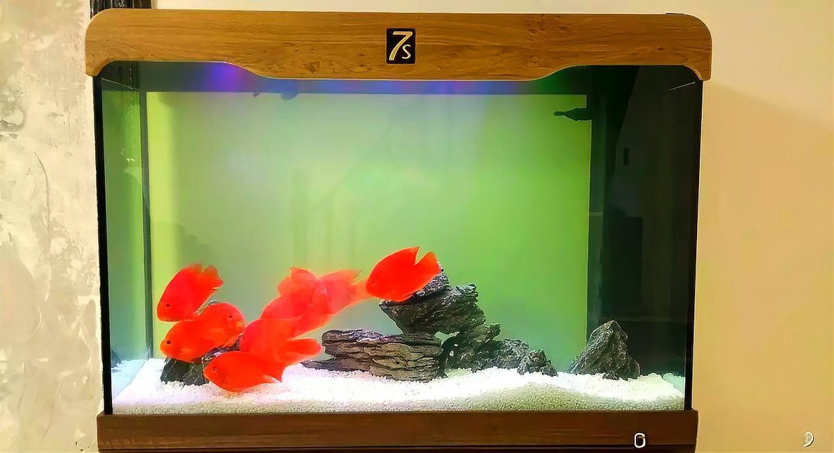 正常龍魚眼睛圖片